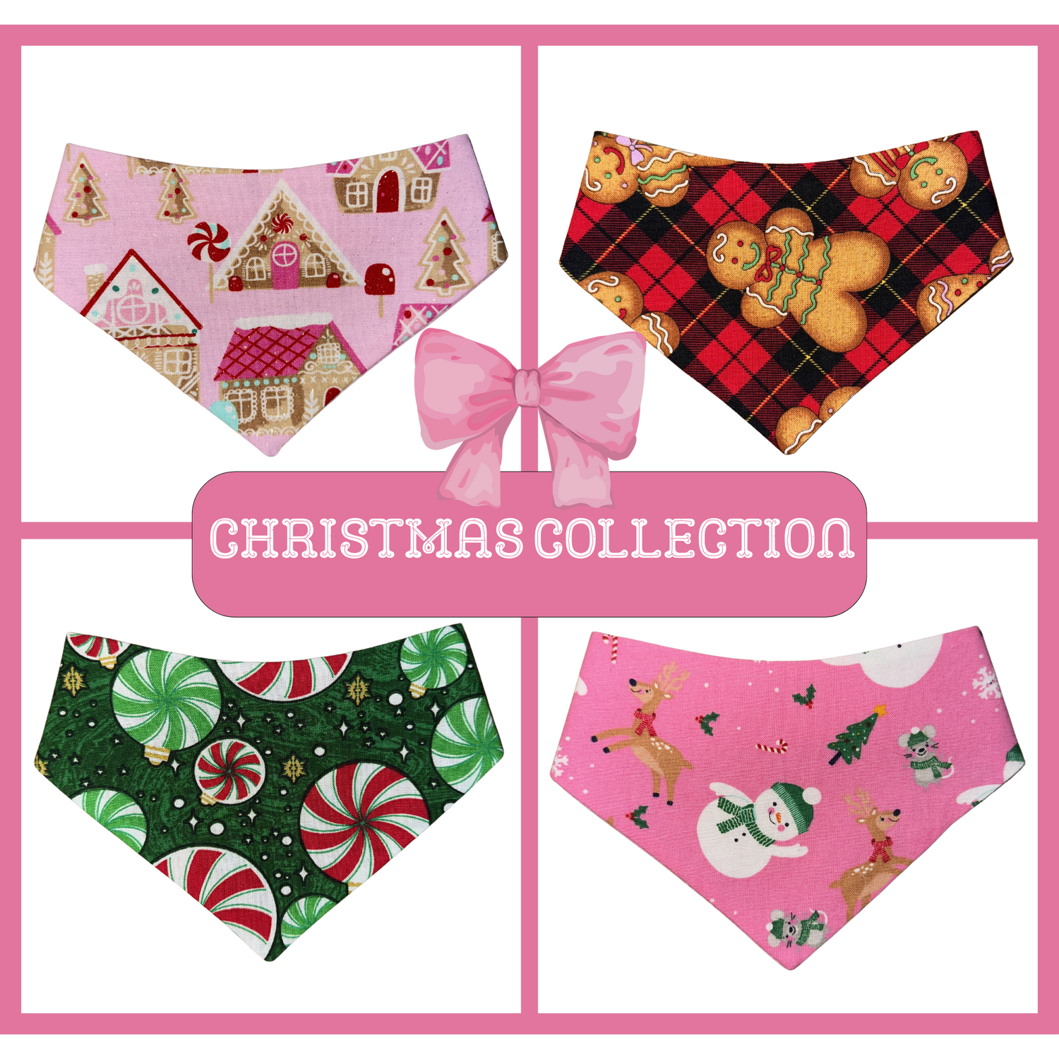 Christmas Collection- Barkin' Bandana