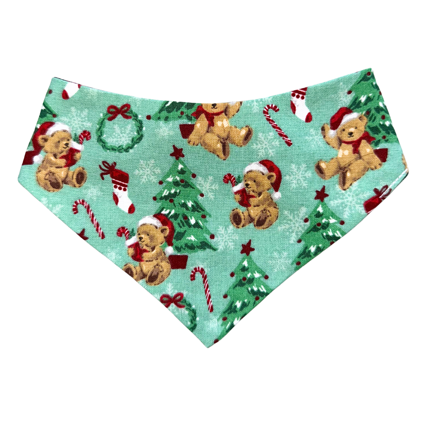 Teddy Bear Christmas- Barkin Bandana